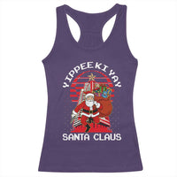 Nakatomi Plaza Christmas Racerback Tank Top Yippee Ki Yay Santa Claus - Wonder Print Shop