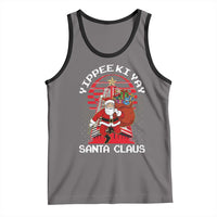 Nakatomi Plaza Christmas Tank Top Yippee Ki Yay Santa Claus - Wonder Print Shop