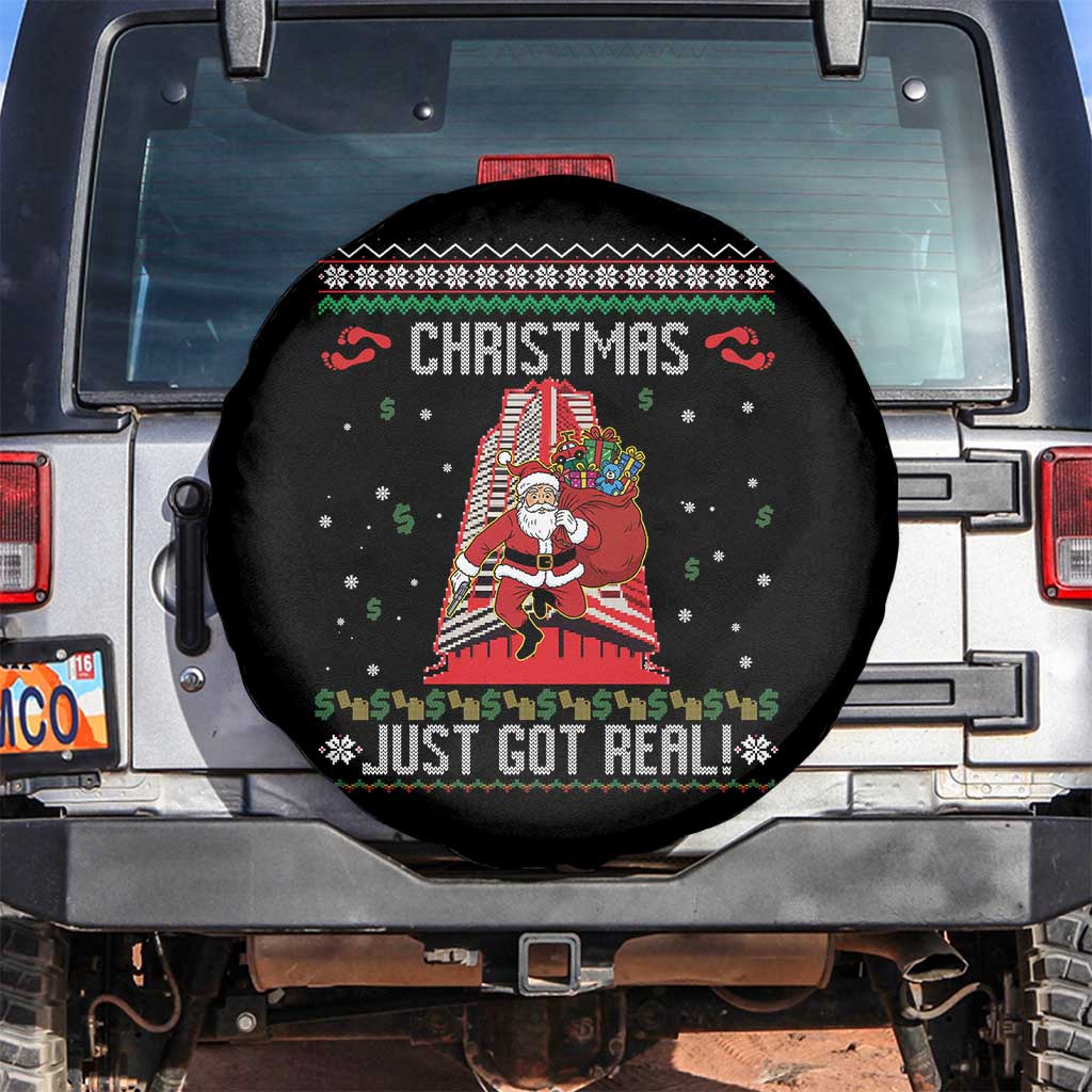 Nakatomi Plaza Christmas Spare Tire Cover Just Got Real - Wonder Print Shop
