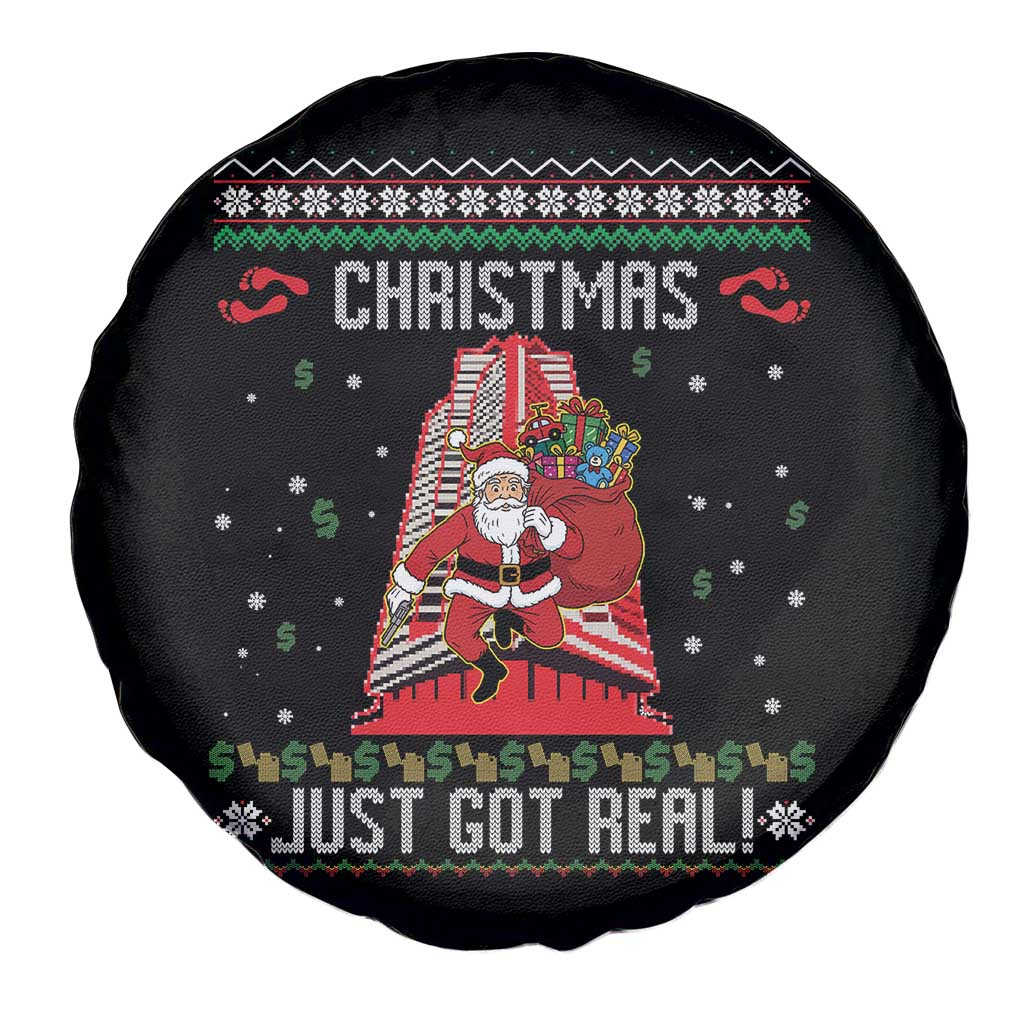 Nakatomi Plaza Christmas Spare Tire Cover Just Got Real - Wonder Print Shop