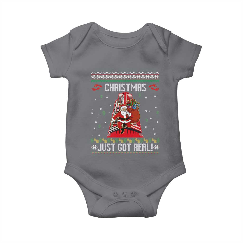 Nakatomi Plaza Christmas Baby Onesie Just Got Real - Wonder Print Shop