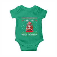 Nakatomi Plaza Christmas Baby Onesie Just Got Real - Wonder Print Shop