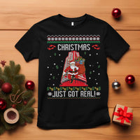 Nakatomi Plaza Christmas T Shirt Just Got Real - Wonder Print Shop