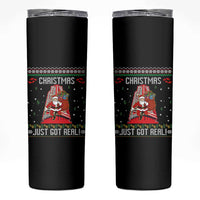 Nakatomi Plaza Christmas Skinny Tumbler Just Got Real - Wonder Print Shop