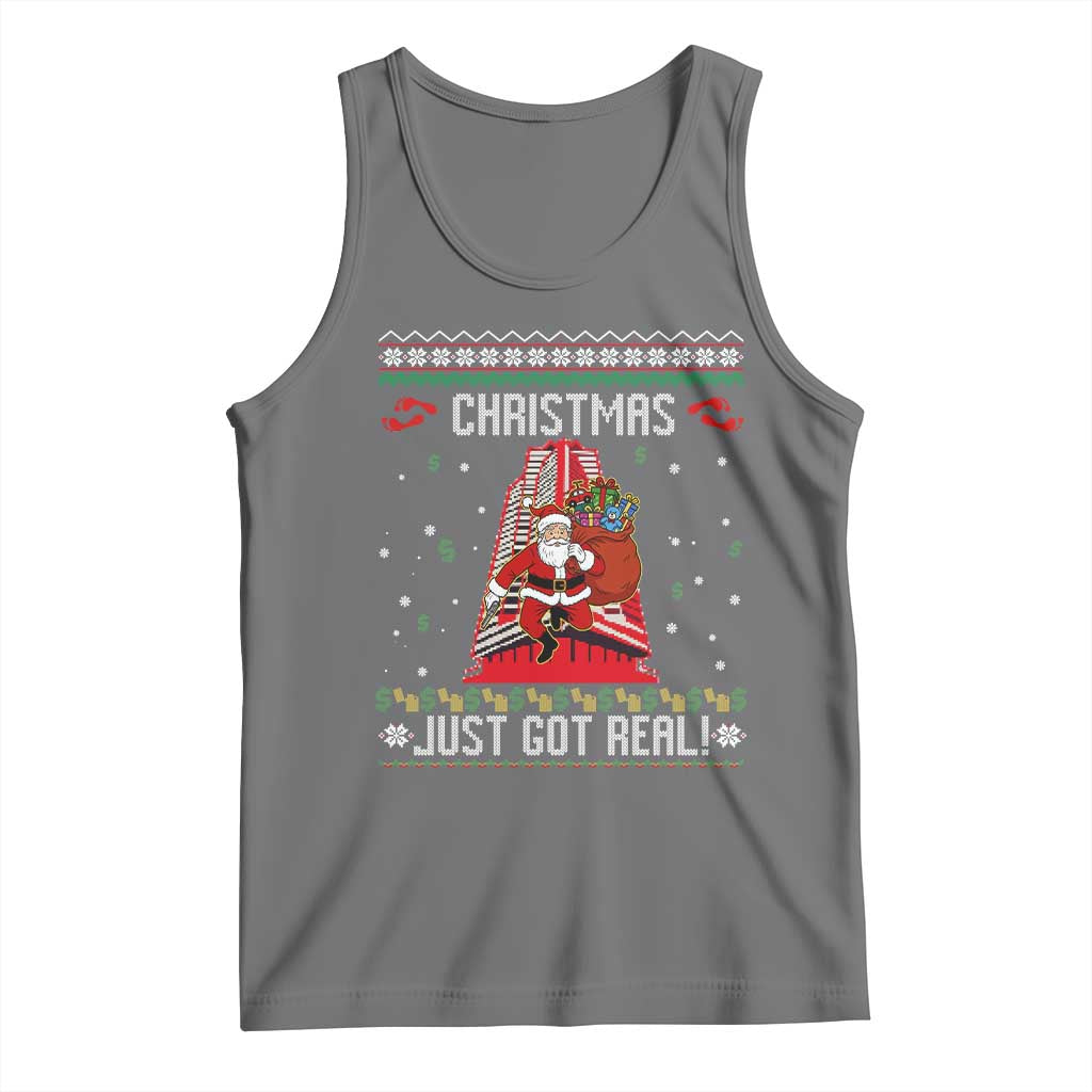 Nakatomi Plaza Christmas Tank Top Just Got Real - Wonder Print Shop
