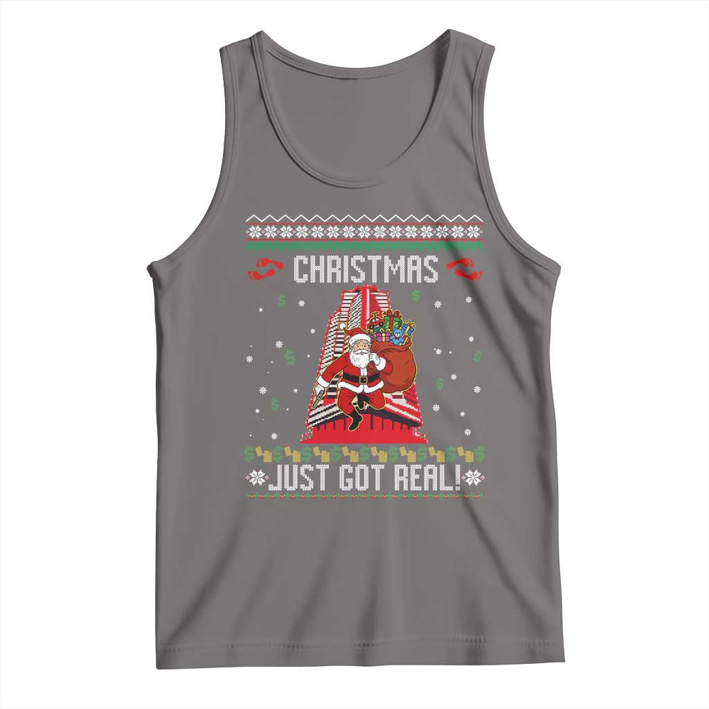 Nakatomi Plaza Christmas Tank Top Just Got Real - Wonder Print Shop