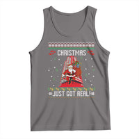 Nakatomi Plaza Christmas Tank Top Just Got Real - Wonder Print Shop