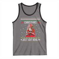 Nakatomi Plaza Christmas Tank Top Just Got Real - Wonder Print Shop