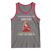 Nakatomi Plaza Christmas Tank Top Just Got Real - Wonder Print Shop