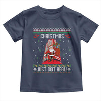 Nakatomi Plaza Christmas Toddler T Shirt Just Got Real - Wonder Print Shop