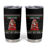 Nakatomi Plaza Christmas Tumbler Cup Just Got Real - Wonder Print Shop