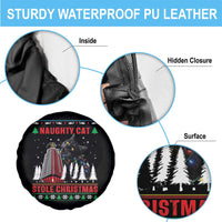 Nakatomi Plaza Christmas Spare Tire Cover Funny Catzilla Monster Xmas - Wonder Print Shop