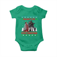 Nakatomi Plaza Christmas Baby Onesie Funny Catzilla Monster Xmas - Wonder Print Shop