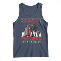 Nakatomi Plaza Christmas Tank Top Funny Catzilla Monster Xmas - Wonder Print Shop