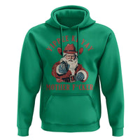 Yippee Ki Yay Mother Fcker Hoodie Funny Santa Gun Christmas - Wonder Print Shop
