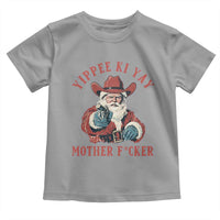 Yippee Ki Yay Mother Fcker Toddler T Shirt Funny Santa Gun Christmas - Wonder Print Shop