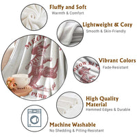 Funny Cowboy Cat Throw Blanket Western Rodeo Meow Ki Yay Mother Purrer - Wonder Print Shop