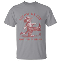 Funny Cowboy Cat T Shirt Western Rodeo Meow Ki Yay Mother Purrer - Wonder Print Shop