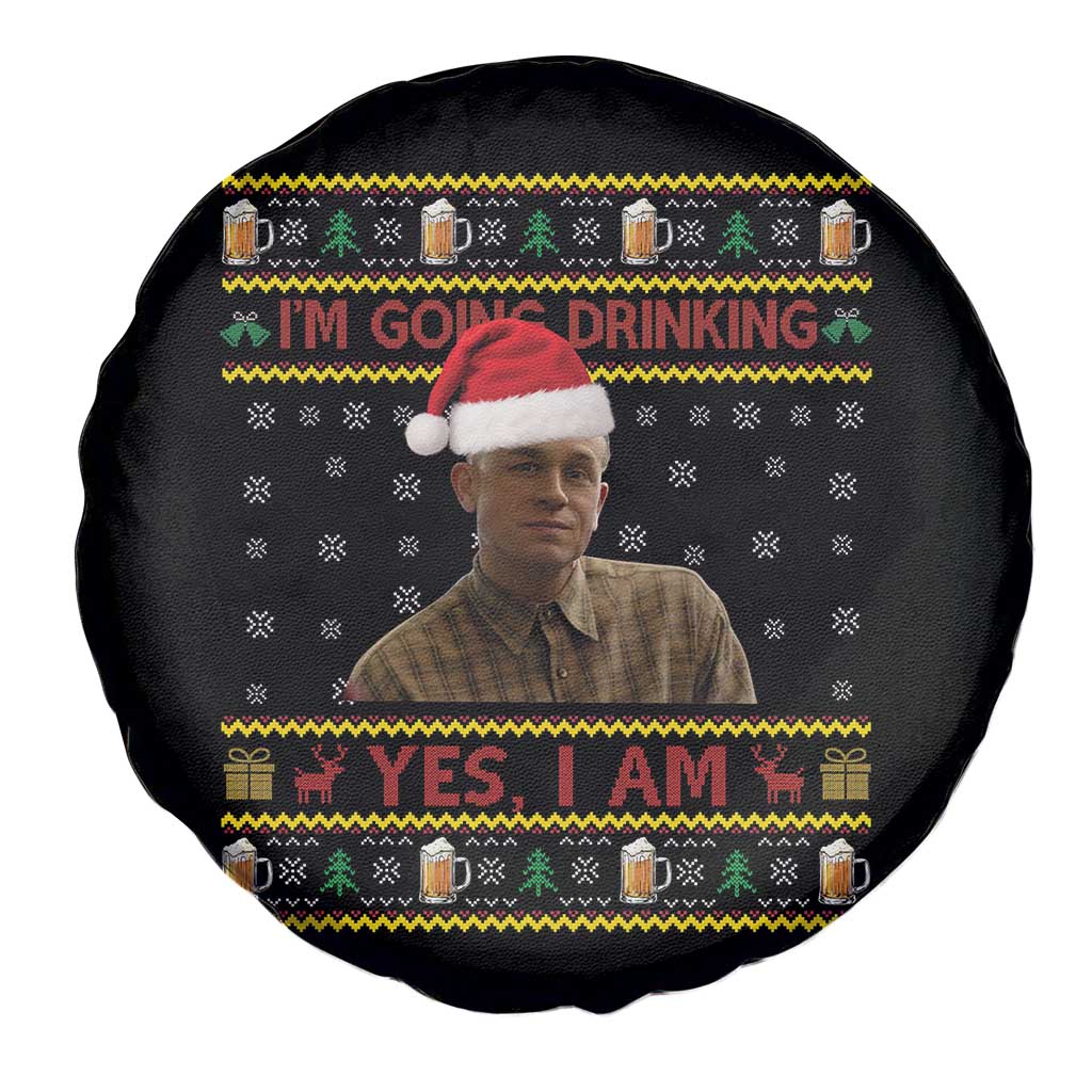 Charlie Hunnam Ed Gein Spare Tire Cover I Am Going Drinking Yes I Am Christmas - Wonder Print Shop