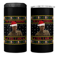 Charlie Hunnam Ed Gein 4 in 1 Can Cooler Tumbler I Am Going Drinking Yes I Am Christmas - Wonder Print Shop