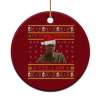 Charlie Hunnam Ed Gein Ceramic Ornament I Am Going Drinking Yes I Am Christmas - Wonder Print Shop