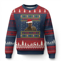 Charlie Hunnam Ed Gein Ugly Christmas Sweater I Am Going Drinking Yes I Am Xmas - Wonder Print Shop