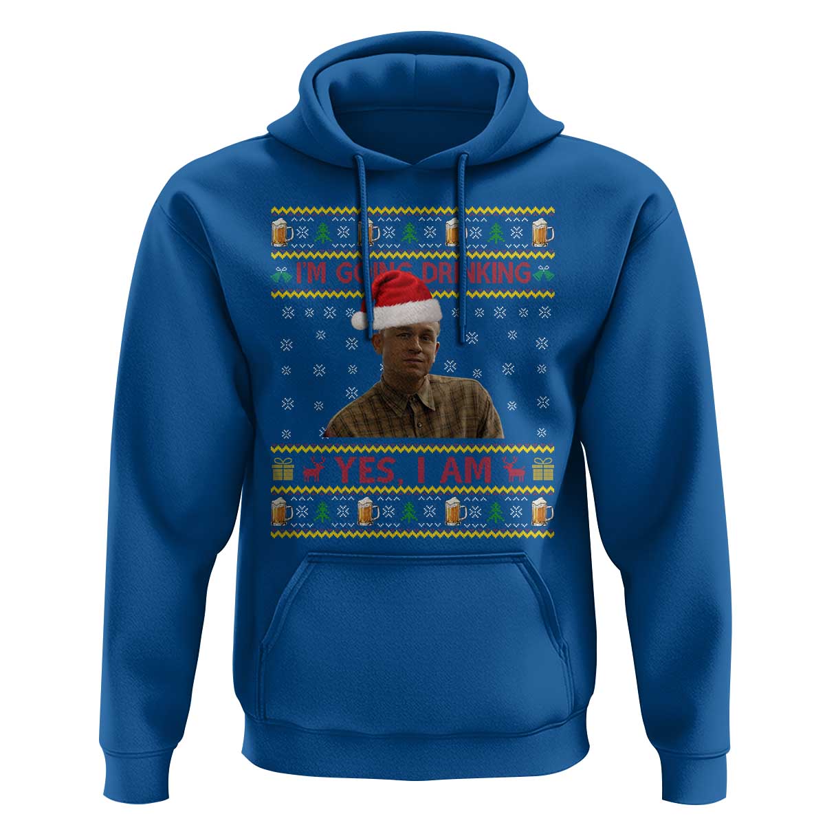 Charlie Hunnam Ed Gein Hoodie I Am Going Drinking Yes I Am Christmas - Wonder Print Shop