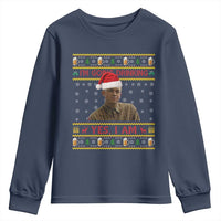 Charlie Hunnam Ed Gein Youth Sweatshirt I Am Going Drinking Yes I Am Christmas - Wonder Print Shop
