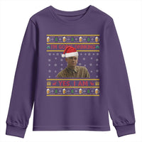 Charlie Hunnam Ed Gein Youth Sweatshirt I Am Going Drinking Yes I Am Christmas - Wonder Print Shop
