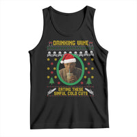 Charlie Hunnam Ed Gein Tank Top Drinking Wine Eating These Sinful Cold Cuts - Wonder Print Shop