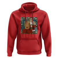 Santa Christmas Movie Funny Hoodie Naughty List Legend - Wonder Print Shop