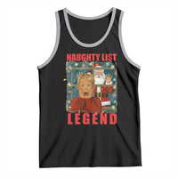 Santa Christmas Movie Funny Tank Top Naughty List Legend - Wonder Print Shop