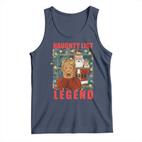Santa Christmas Movie Funny Tank Top Naughty List Legend - Wonder Print Shop