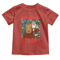 Santa Christmas Movie Funny Toddler T Shirt Naughty List Legend - Wonder Print Shop