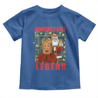Santa Christmas Movie Funny Toddler T Shirt Naughty List Legend - Wonder Print Shop
