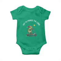 Funny Frog Christian Baby Onesie Off To Praise The Lord - Wonder Print Shop
