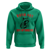 Burnt Out But Optimistic Hoodie Funny Raccoon Meme - Wonder Print Shop