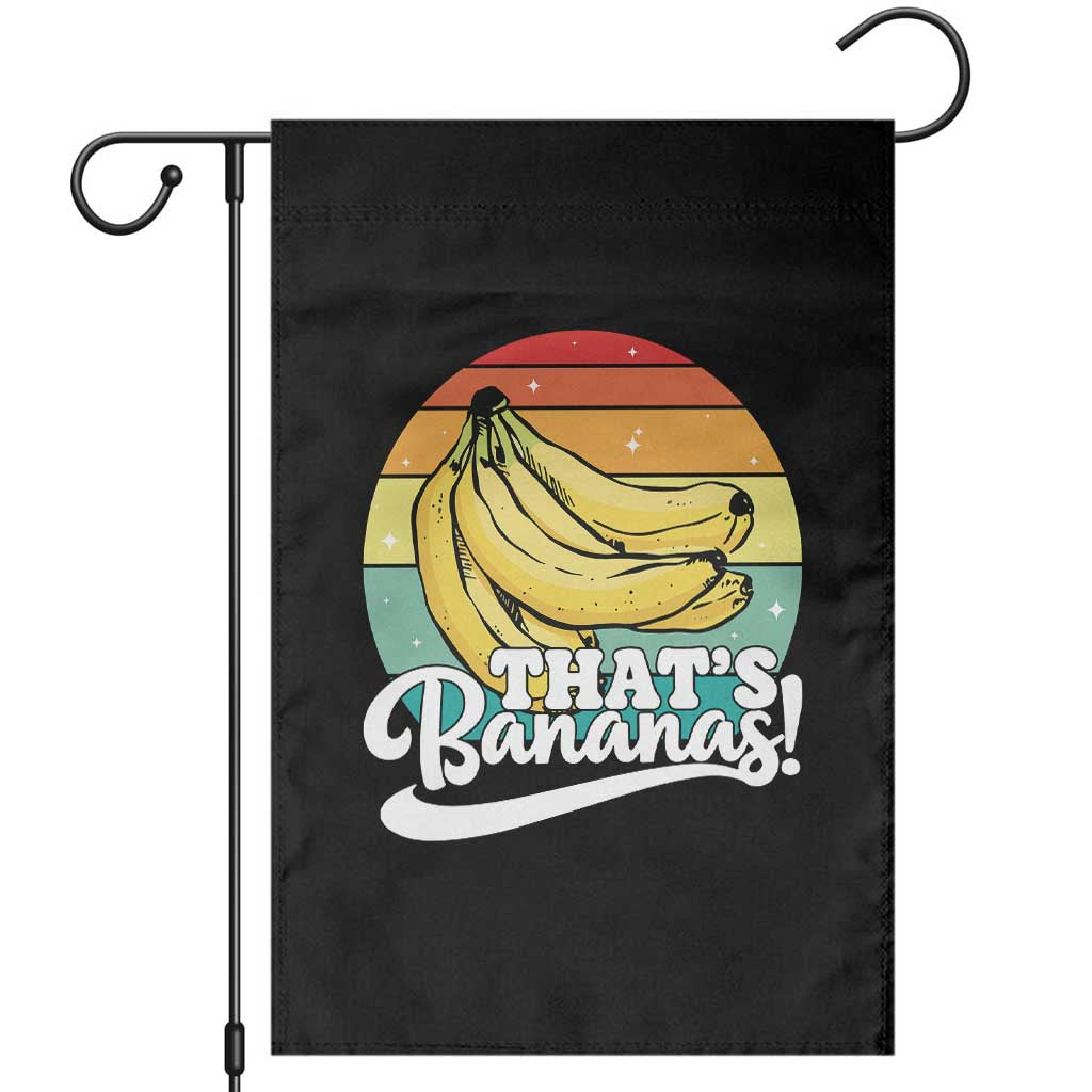 That's Bananas Garden Flag Funny Banana Lover Saying - Wonder Print Shop