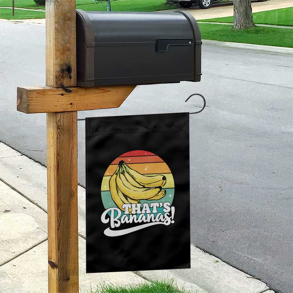 That's Bananas Garden Flag Funny Banana Lover Saying - Wonder Print Shop