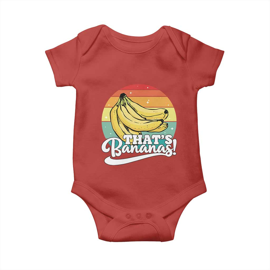 That's Bananas Baby Onesie Funny Banana Lover Saying - Wonder Print Shop