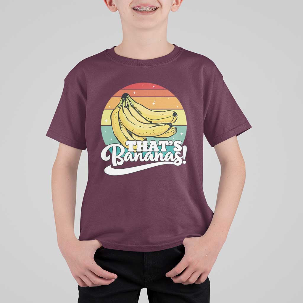 That's Bananas T Shirt For Kid Funny Banana Lover Saying - Wonder Print Shop