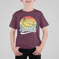 That's Bananas T Shirt For Kid Funny Banana Lover Saying - Wonder Print Shop