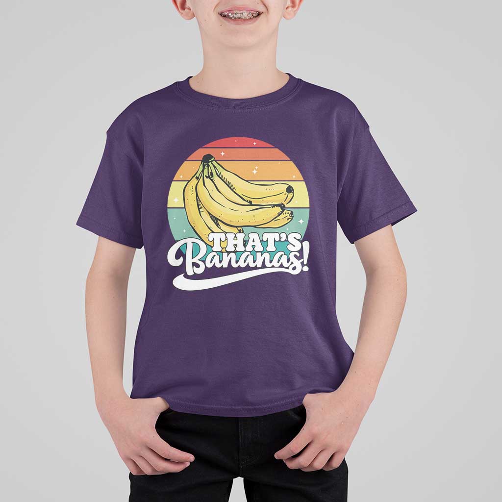 That's Bananas T Shirt For Kid Funny Banana Lover Saying - Wonder Print Shop