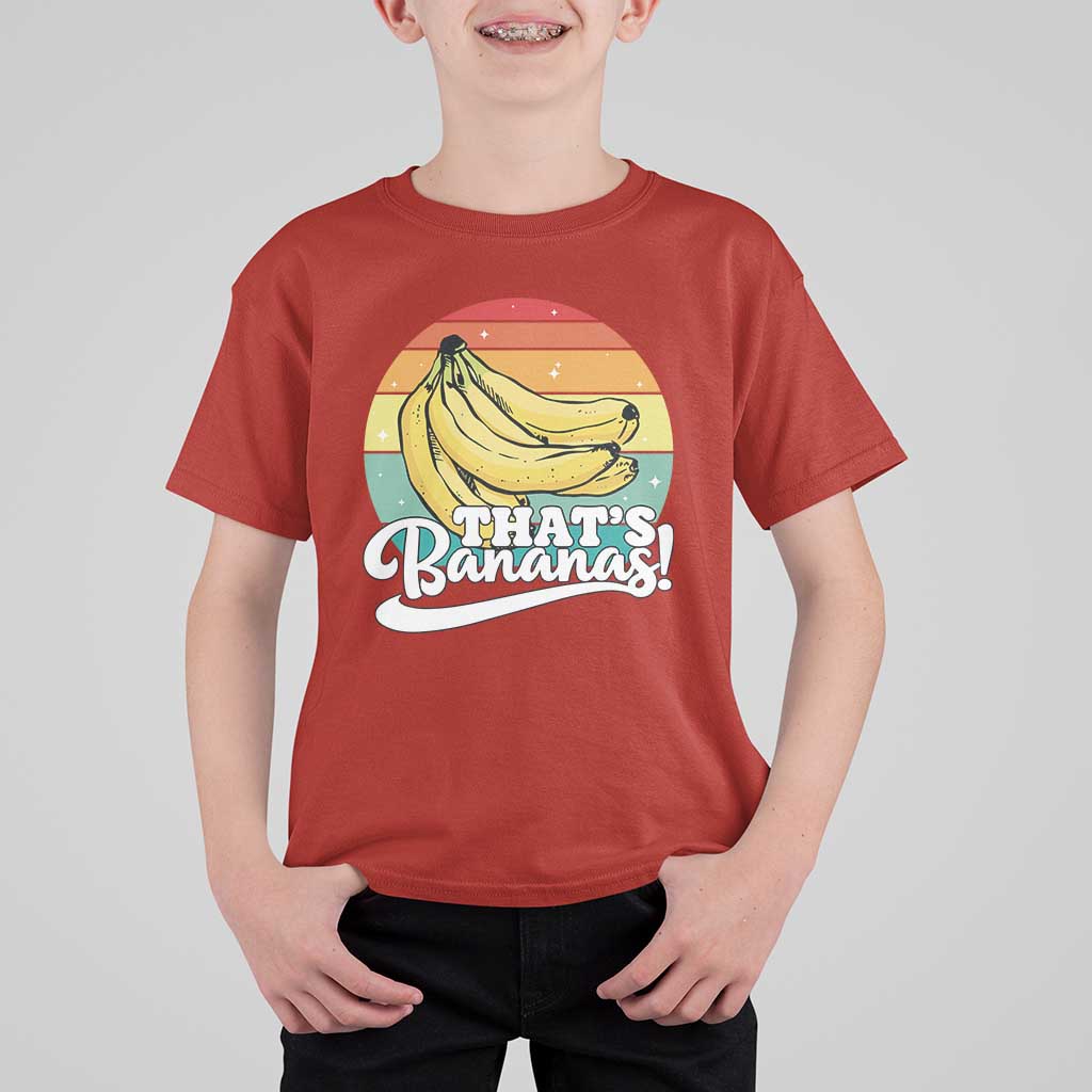 That's Bananas T Shirt For Kid Funny Banana Lover Saying - Wonder Print Shop