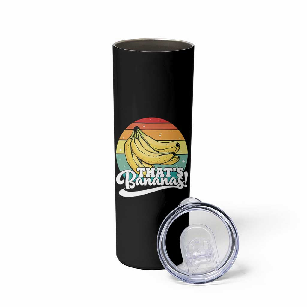 That's Bananas Skinny Tumbler Funny Banana Lover Saying - Wonder Print Shop
