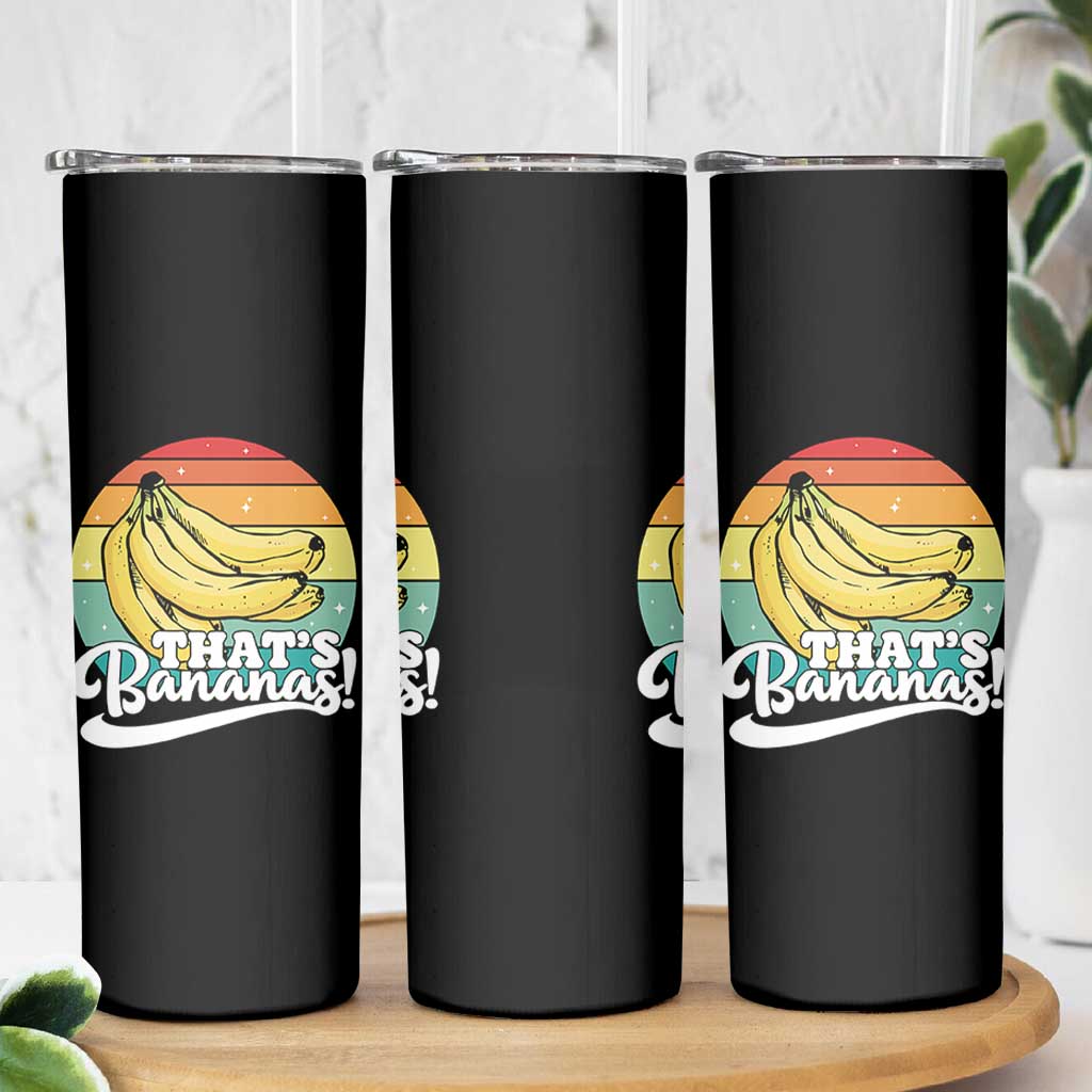 That's Bananas Skinny Tumbler Funny Banana Lover Saying - Wonder Print Shop