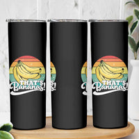 That's Bananas Skinny Tumbler Funny Banana Lover Saying - Wonder Print Shop