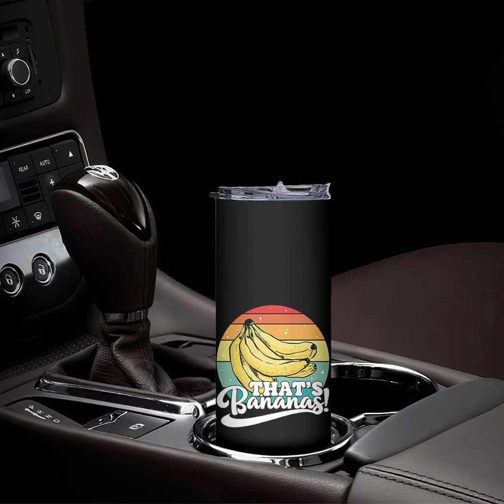 That's Bananas Skinny Tumbler Funny Banana Lover Saying - Wonder Print Shop