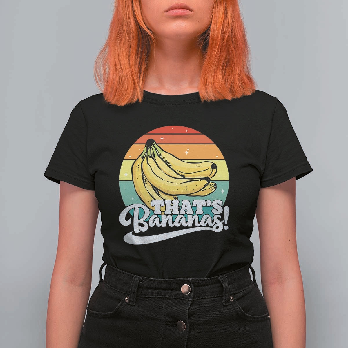 That's Bananas T Shirt For Women Funny Banana Lover Saying - Wonder Print Shop