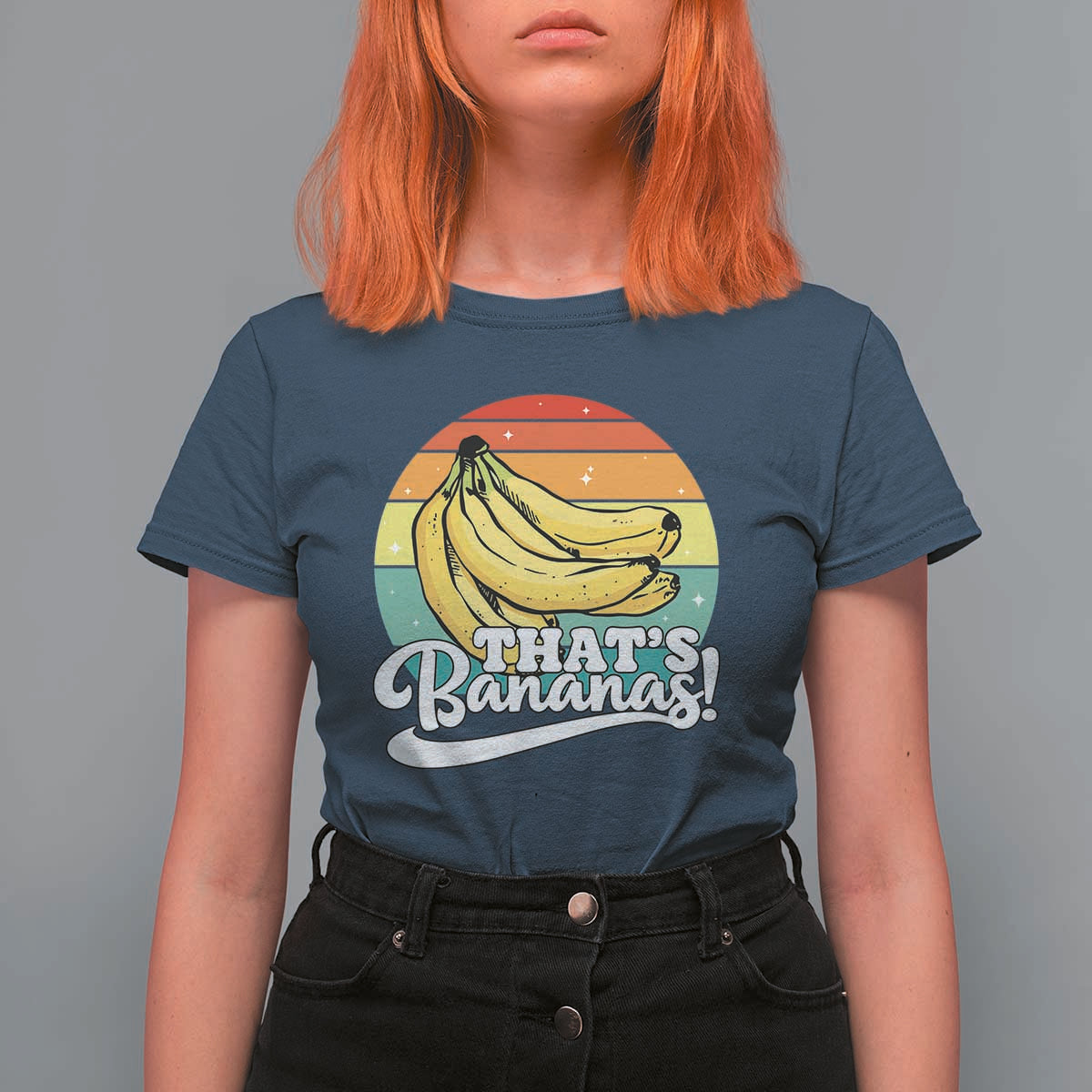 That's Bananas T Shirt For Women Funny Banana Lover Saying - Wonder Print Shop